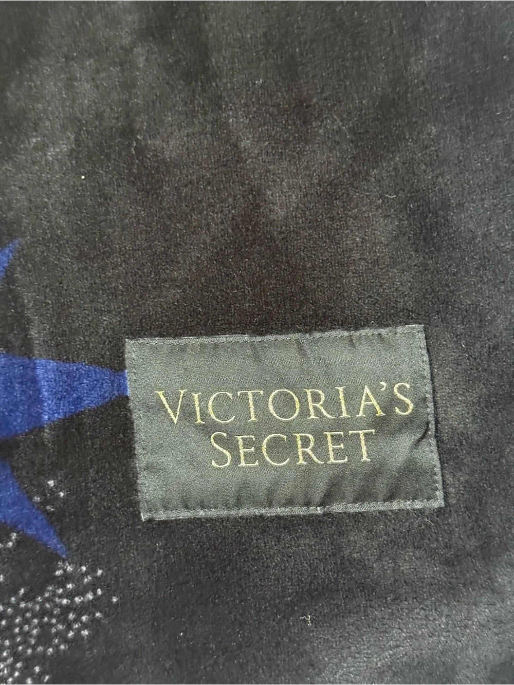 Victoria's Secret Sherpa Blanket Plush Cozy Stars Moon Celestial 50